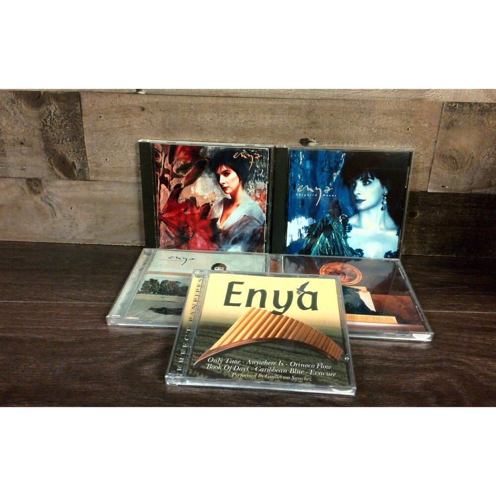 Enya CD Lot Of 5 Panpipes Shepherd